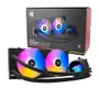 Fan Water Cooler Knup, Intel Amd, Duplo Fenrir, PWM, CPU, LED, RGB  - 12V 3