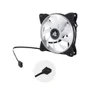 Fan Water Cooler Knup, Intel Amd, Duplo Fenrir, PWM, CPU, LED, RGB  - 12V