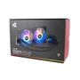 Fan Water Cooler Knup, Intel Amd, Duplo Fenrir, PWM, CPU, LED, RGB  - 12V