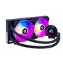 Fan Water Cooler Knup, Intel Amd, Duplo Fenrir, PWM, CPU, LED, RGB  - 12V