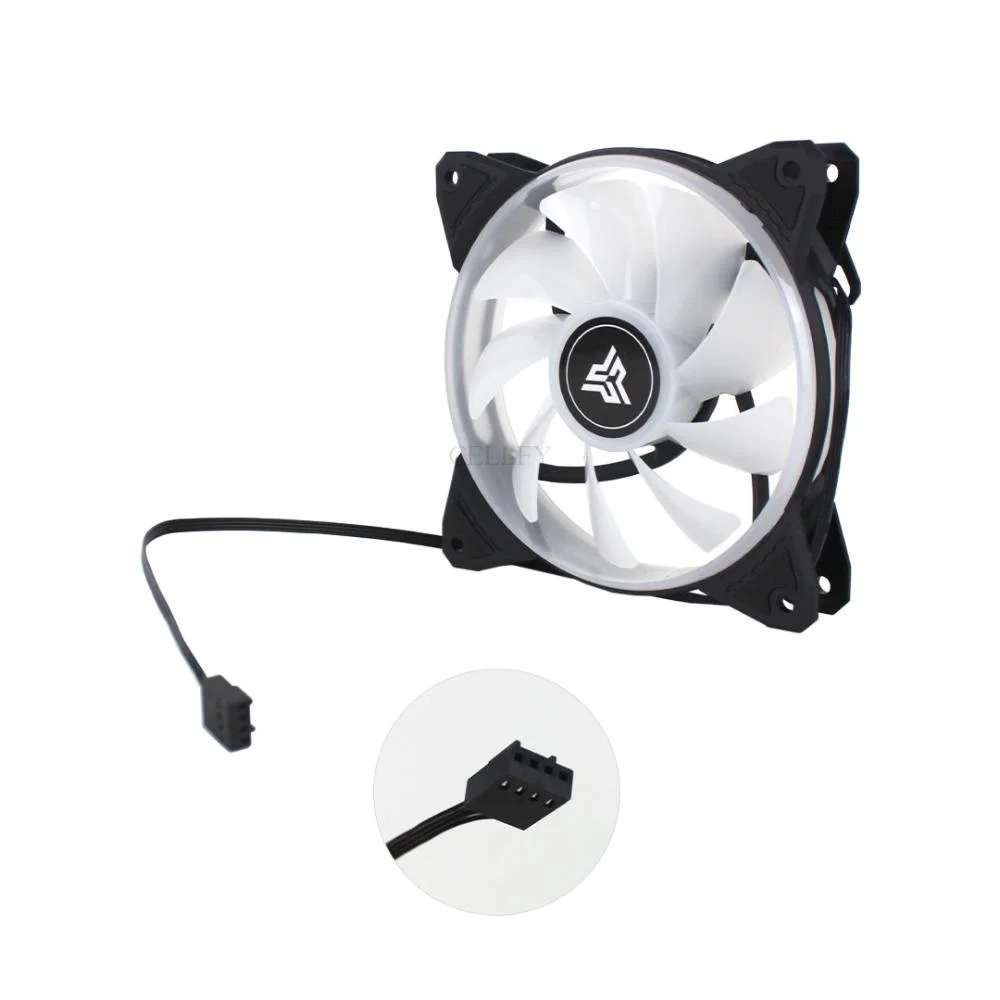 Fan Water Cooler Knup, Intel Amd, Duplo Fenrir, PWM, CPU, LED, RGB  - 12V 5