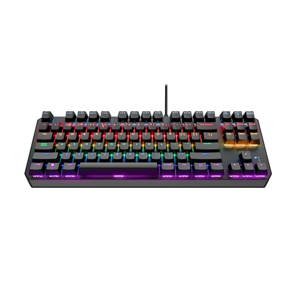Teclado Mecânico Gamer Trust Tkl KaBuM