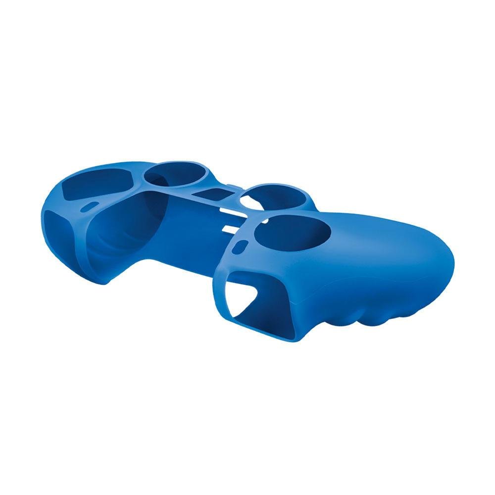 Imagem 3 de 4 do produto Capa De Silicone Trust Para Dualsense PS5, Controller Skin Blue, Gxt 748 - 24171