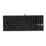 Teclado Com Fio Mecânico Gamer Sate K5, Switch Blue, RGB, USB, 87 Teclas, Preto