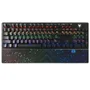 Teclado Com Fio Ótico Mecânico Gamer Satellite K4, RGB, USB, 104 Teclas, Preto