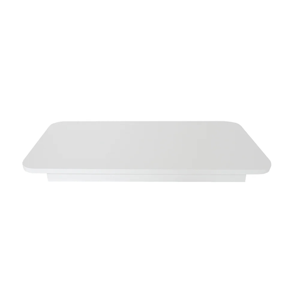 Imagem 3 de 5 do produto Suporte De Mesa Formalivre, Giratório 360°, Para Tv, Branco