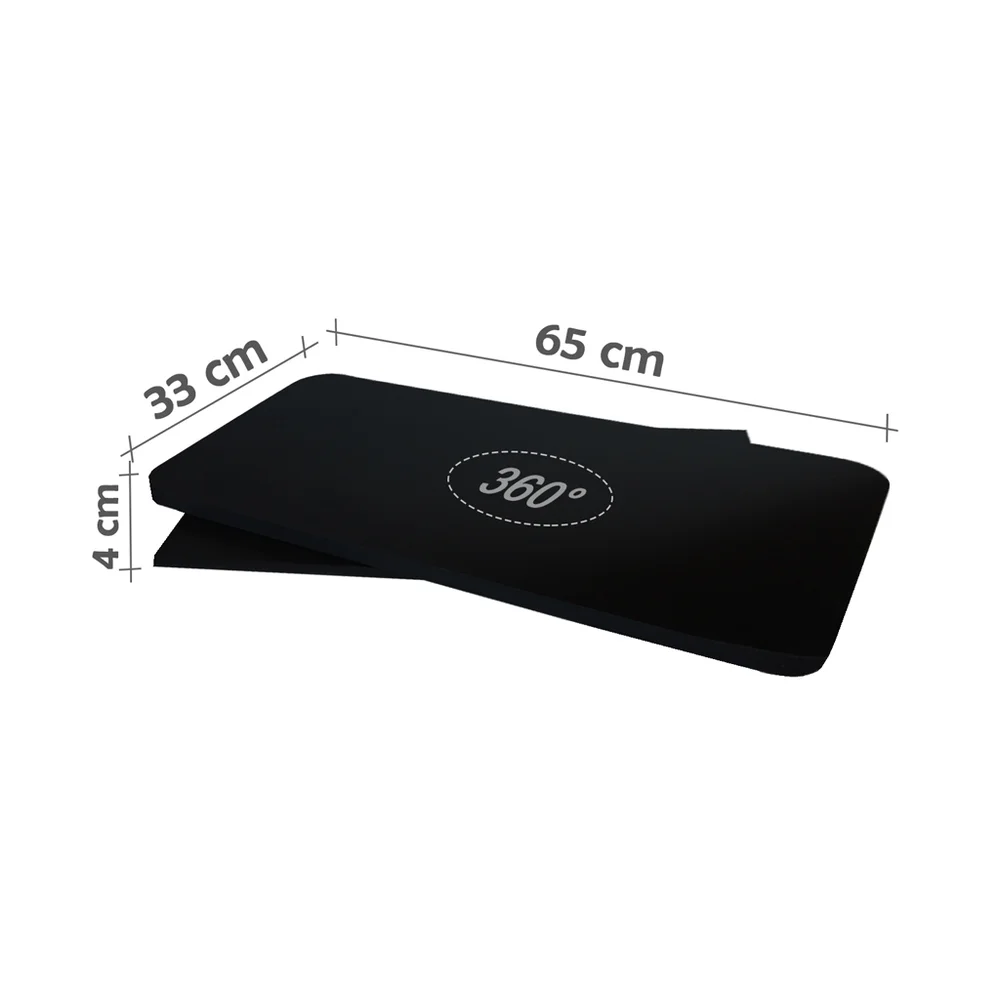 Imagem 4 de 5 do produto Suporte De Mesa Formalivre Giratório 360°, Para Tv, Preto