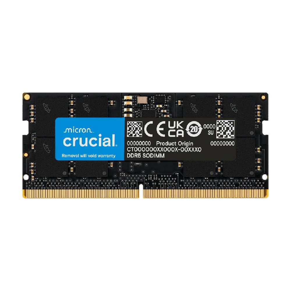 Memória Crucial, 32GB, 5600MHz, DDR5, Para Notebook - Ct16g56c46s5