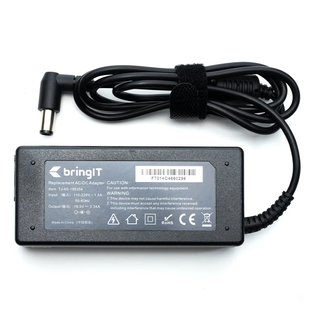 Fonte Para Notebook Dell E7250, 19.5v, 3.34a