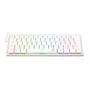 Teclado Gamer Redragon Anivia Lunar White, RGB, Switch Azul