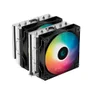 Cooler Para Cpu Deepcool Ag620 ARGB, Dual Tower, Preto, 12cm