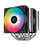 Cooler Para Cpu Deepcool Ag620 ARGB, Dual Tower, Preto, 12cm