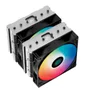 Cooler Para Cpu Deepcool Ag620 ARGB, Dual Tower, Preto, 12cm
