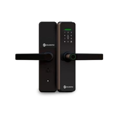 Fechadura Digital Biométrica Goldentec - Preto | Gt Smart