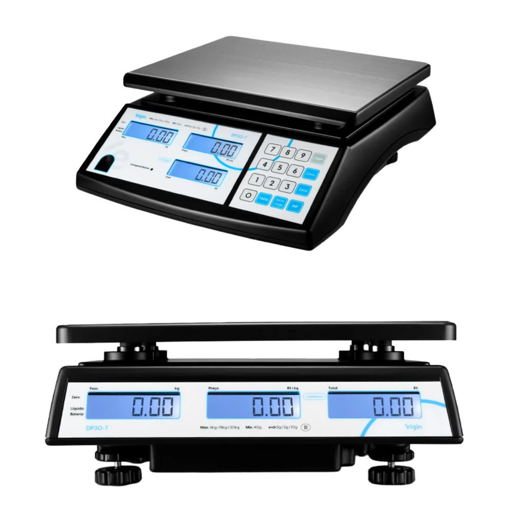 Imagem 3 de 4 do produto Balança Computadora Elgin, 30Kg - Dp30t