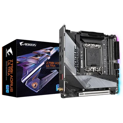 Placa Mãe Gigabyte Z790i Aorus Ultra, Intel LGA 1700, DDR5, M.2