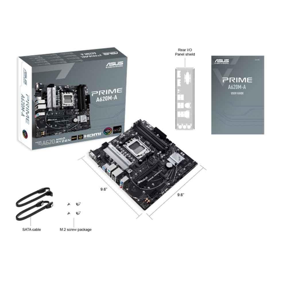 ASUS A620M-A am5マザーボード PRIME A620M-A｜Placas-mãe｜ASUS Brasil