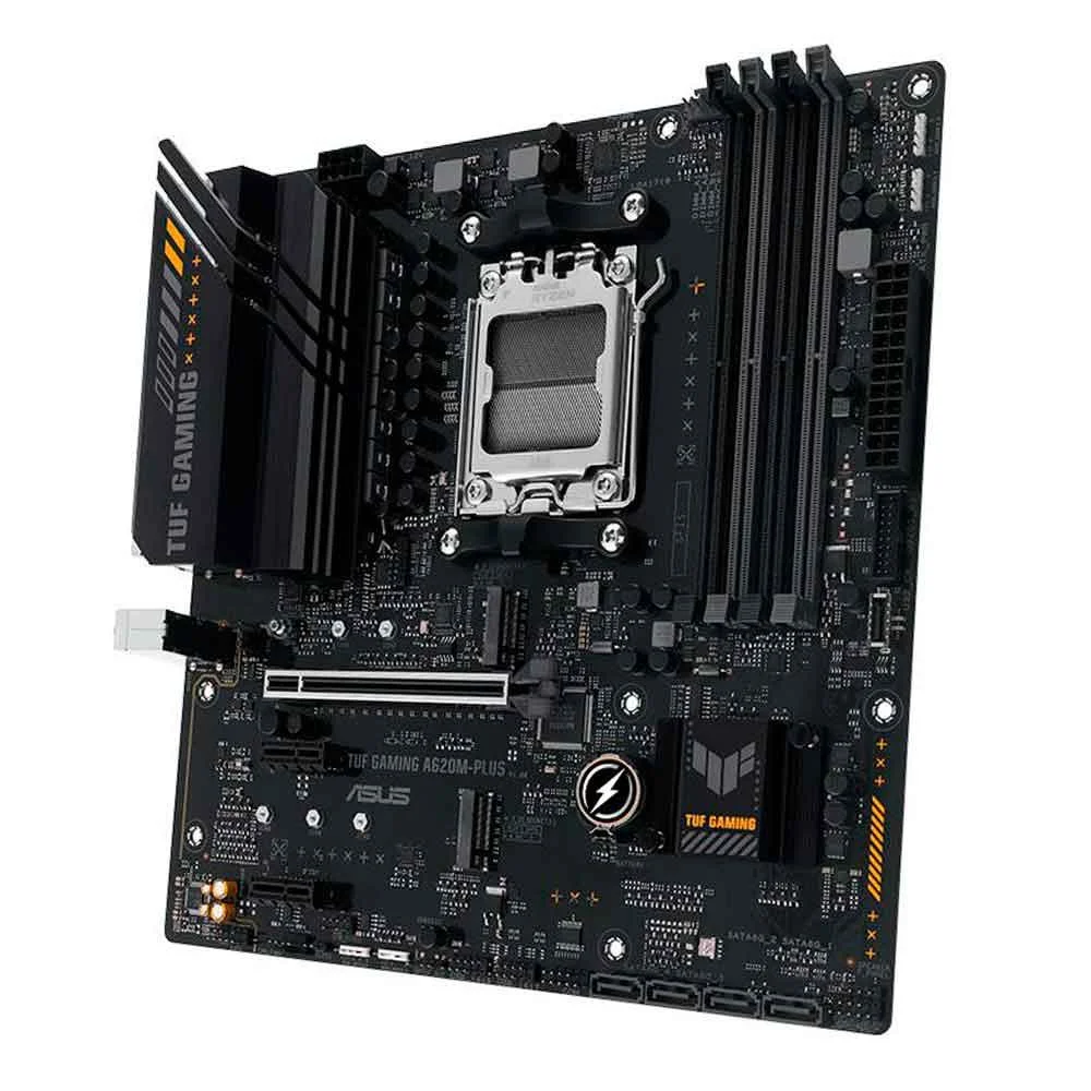 Imagem 2 de 4 do produto Placa-Mãe Asus Tuf Gaming A620m-Plus, AMD AM5, Micro Atx, DDR5