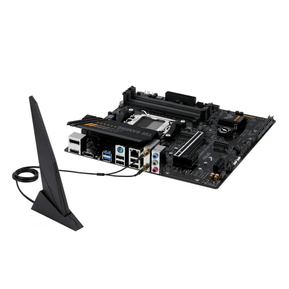 Imagem 3 de 5 do produto Placa Mãe Asus Tuf Gaming A620m-plus WIFI, AMD Am5, Chipset A620, Matx, DDR5 - Tuf Gaming A620m-plus WIFI