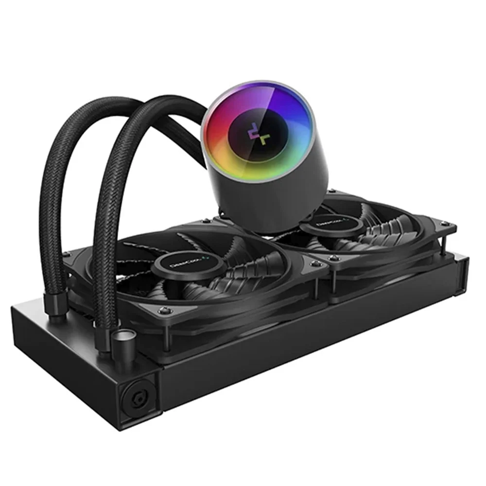 Water Cooler 240mm Deepcool Castle 240 V2, RGB, AMD/intel, Preto - Dp-gs-h12ar-cs240v2 5