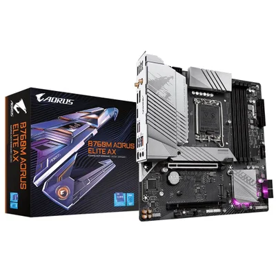 PlacaMe Gigabyte B760m Aorus Elite Ax Intel KaBuM