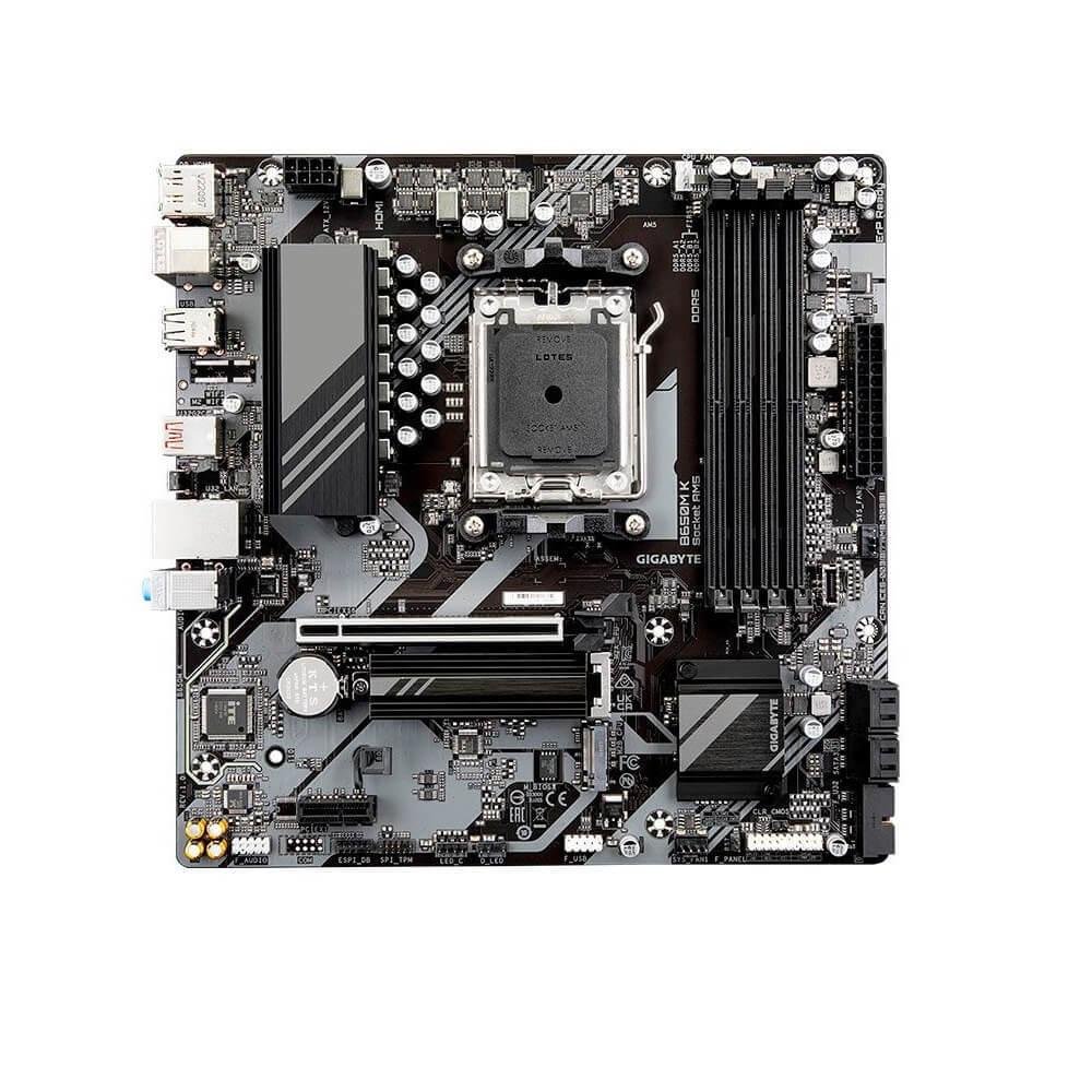Placa Mãe Gigabyte B650m K, AM5, DDR5, HDMI, Displayport USB 3.2, M.2 6