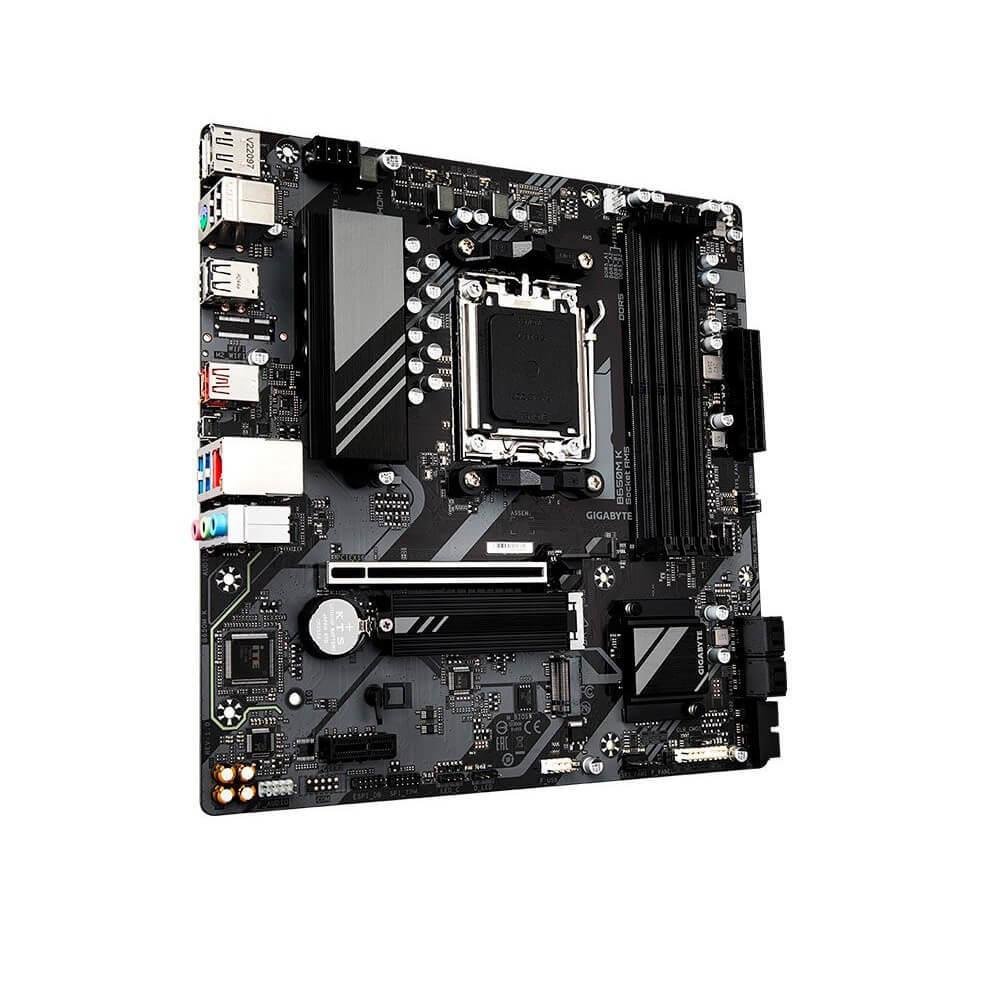 Placa Mãe Gigabyte B650m K, AM5, DDR5, HDMI, Displayport USB 3.2, M.2 7