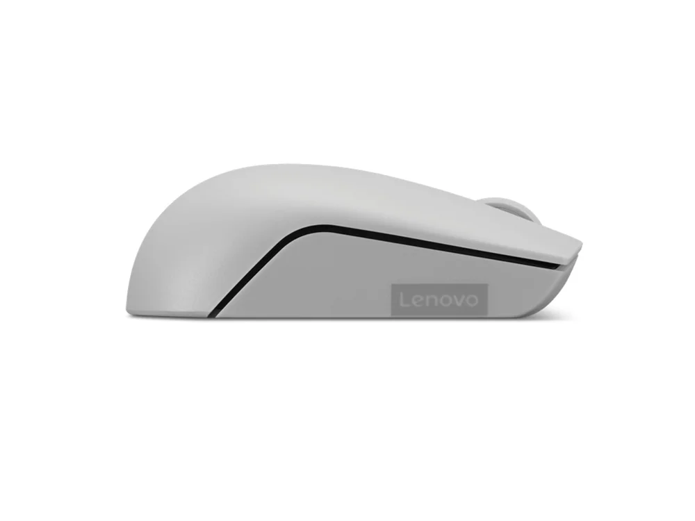 Imagem 2 de 4 do produto Mouse Sem Fio Compacto Lenovo 300 Cinza Gy51l15678