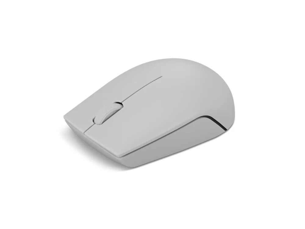 Imagem 3 de 4 do produto Mouse Sem Fio Compacto Lenovo 300 Cinza Gy51l15678