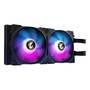 Water Cooler Gigabyte Aorus Waterforce X240, 120mm, RGB, Preto - Gp-aorus Waterforce X 240 3