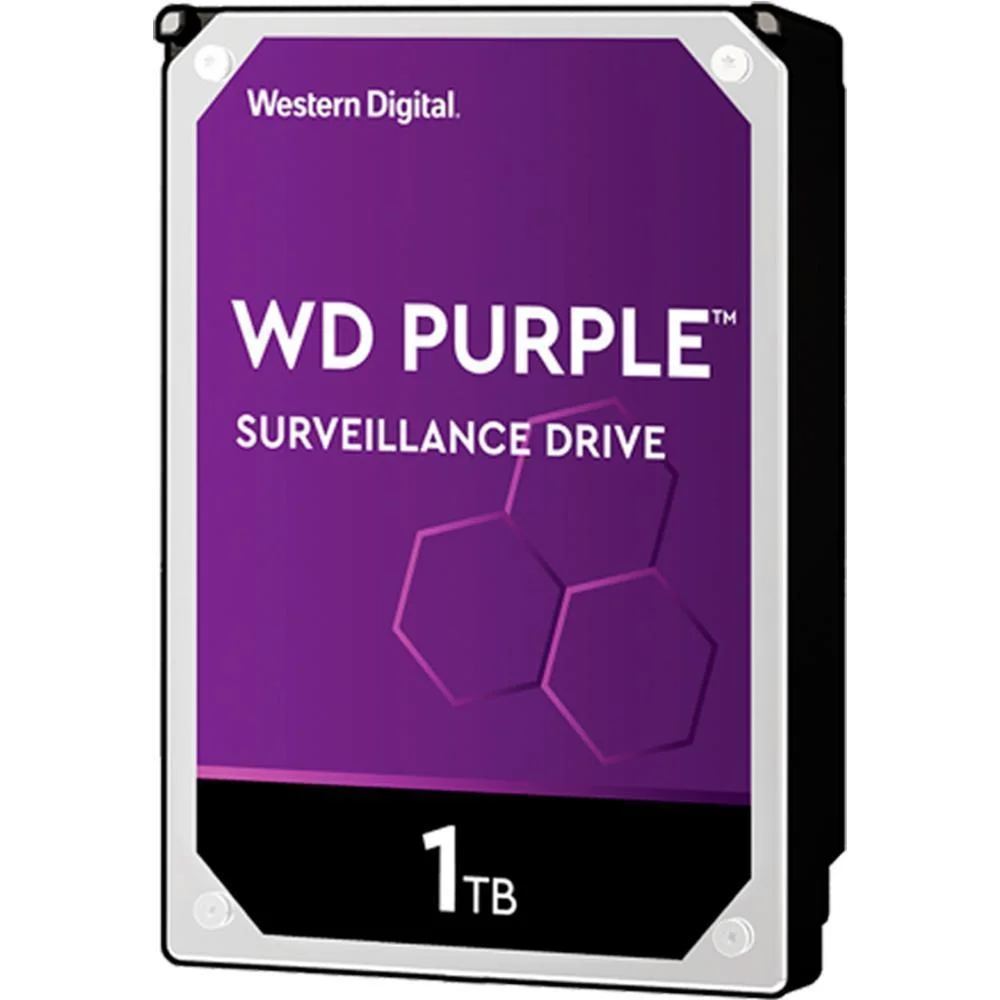 WD Purple 1TB HDD 3台セット 西デジタル WDパープル 1TB HDD 監視用 3.5インチ