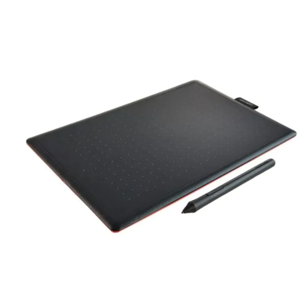 Mesa Digitalizadora One By Wacom, Ctl672, Média, Preto E Vermelho