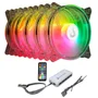 Kit c/5 Ventoinhas Rise Mode Crystal Sound 120mm 1650 RPM ARGB - RM-CS-02-ARGB 3