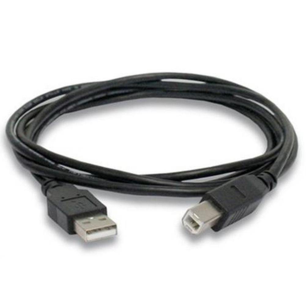 Imagem 3 de 3 do produto Cabo Usb 2.0 Am/bm Para Impressoras Hp Epson Lexmark Brother Canon - 1,8 Mts