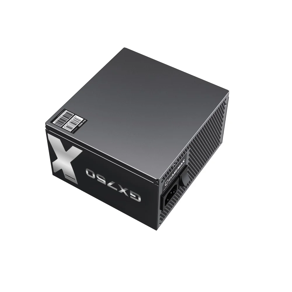 Imagem 2 de 5 do produto Fonte ATX Gamemax Gx750, 750W, 80 Plus Gold, Full Modular, Pfc Ativo, Black - Gx750mbkv1s7710br