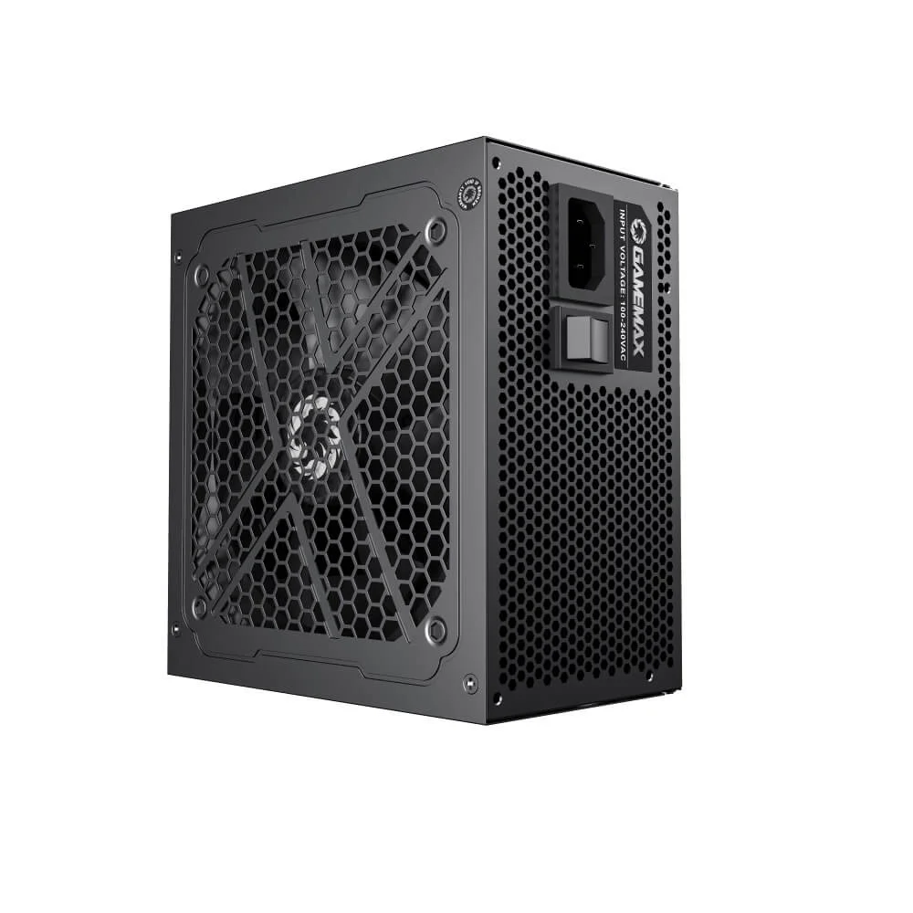 Imagem 5 de 5 do produto Fonte ATX Gamemax Gx750, 750W, 80 Plus Gold, Full Modular, Pfc Ativo, Black - Gx750mbkv1s7710br