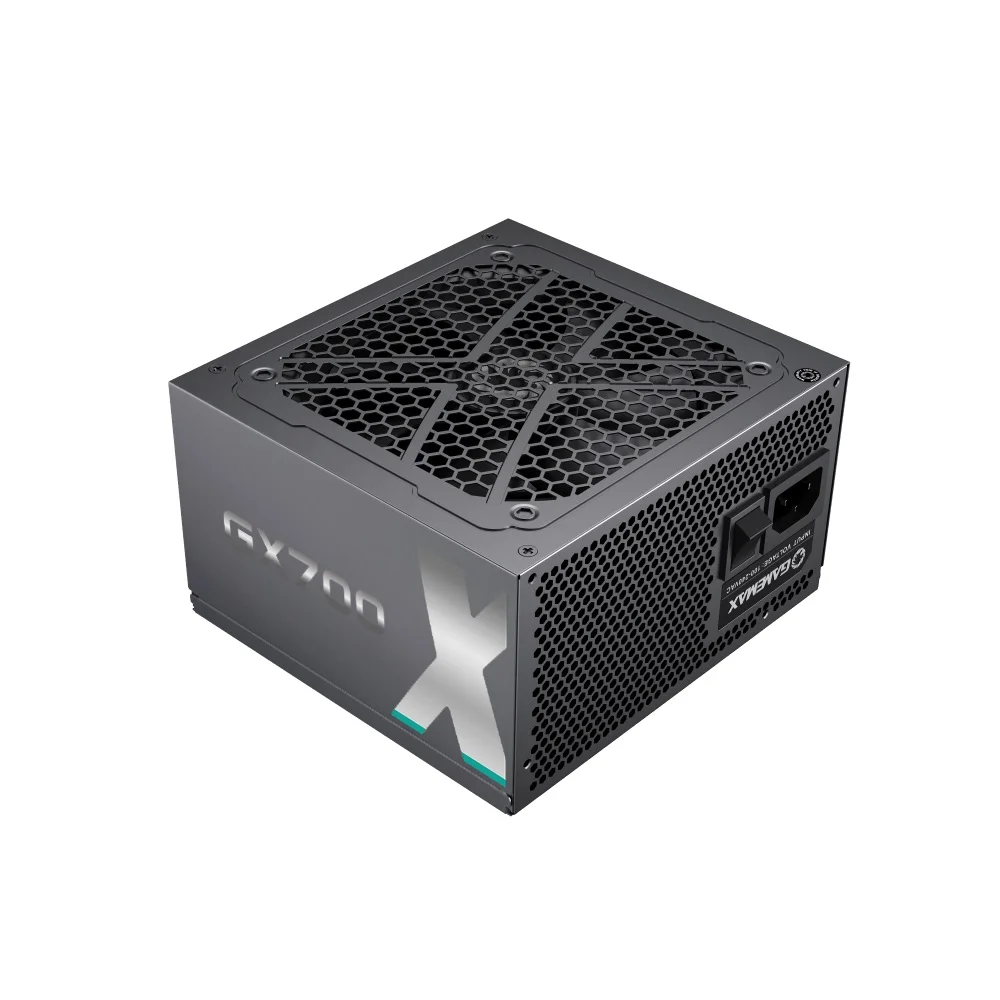 Fonte ATX Gamemax Gx700, 700W, 80 Plus Gold, Pfc Ativo, Black - Gx700wbkpss7710br Fonte ATX Gamemax Gx700, 700W, 80 Plus Gold, Pfc Ativo, Black - Gx700wbkpss7710br