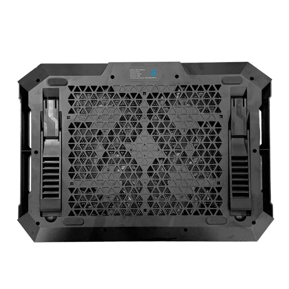 Imagem 2 de 5 do produto Base Gamer Refrigerada Aitek Para notebook, LED, RGB, 4 FANS RPM USB