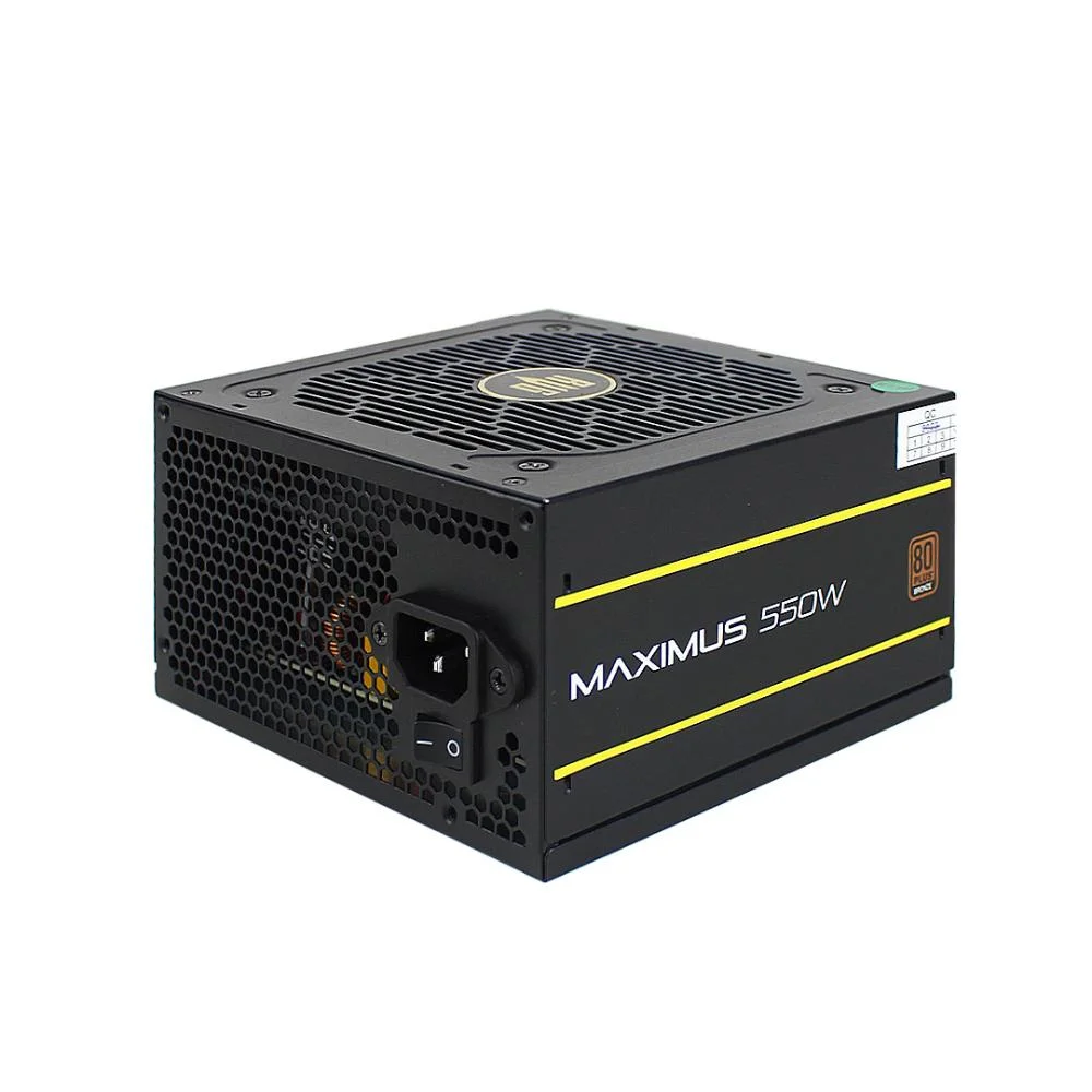 Imagem 4 de 5 do produto Fonte Gamer Revenger 80 Plus Bronze Maximus 550w