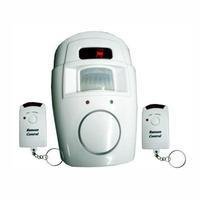 Kit Alarme Residencial Sem Fio 2 Controles Sensor De Presenca E Sirene 105db