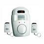 Kit Alarme Residencial Sem Fio 2 Controles Sensor De Presenca E Sirene 105db