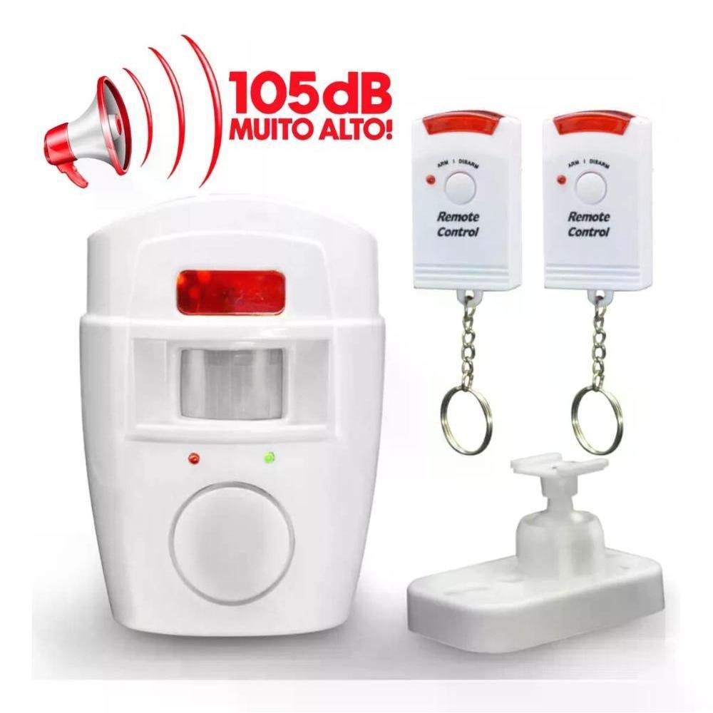 Imagem 4 de 4 do produto Kit Alarme Sem Fio Residencial Apt Comercial Com 2 Controle Remoto