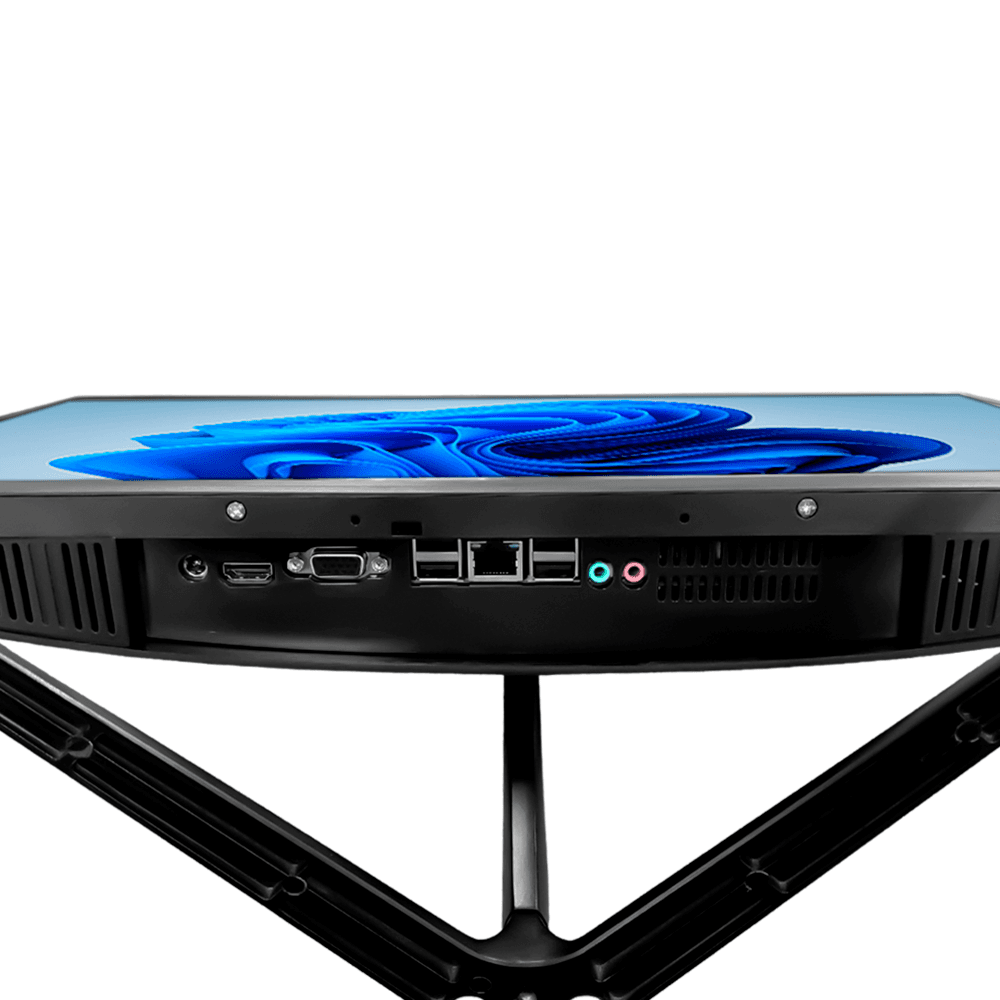 Imagem 5 de 5 do produto Computador All In One Intel I3 2.1GHZ, SSD 128GB, 4GB RAM, DDR3 SATA, 21.5 Polegadas ,12VDC