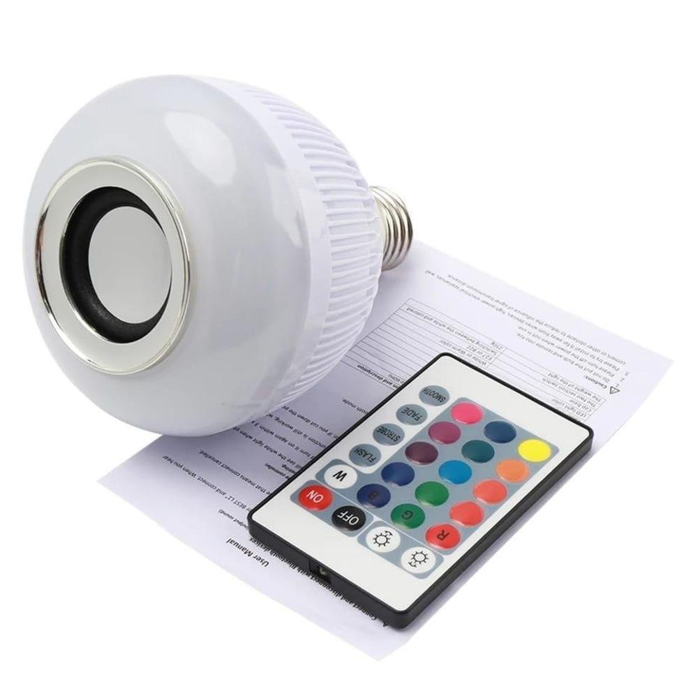 Lâmpada Musical Multicolorida Led Rgb KaBuM