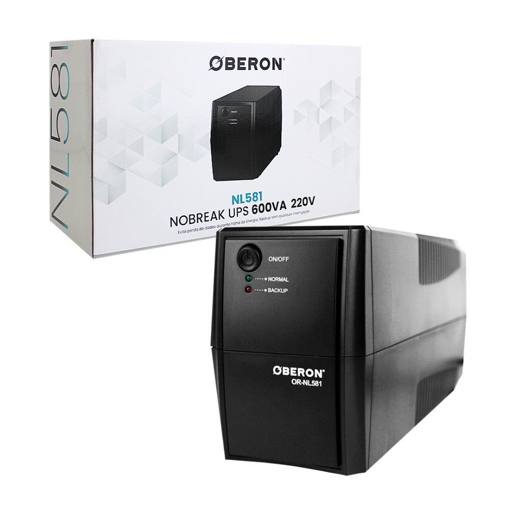 Nobreak Oberon Knup Tomadas UPS 600VA KaBuM