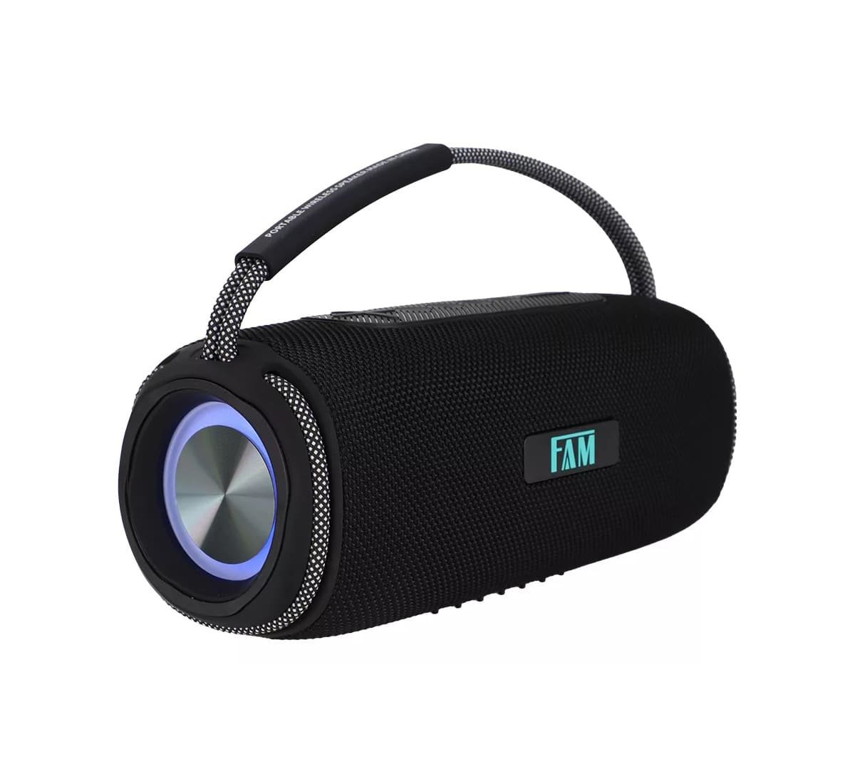 Caixa de Som Portátil Fam, Bluetooth, Pen Drive USB, Rádio Fm, Auxiliar P2, 40w - A042