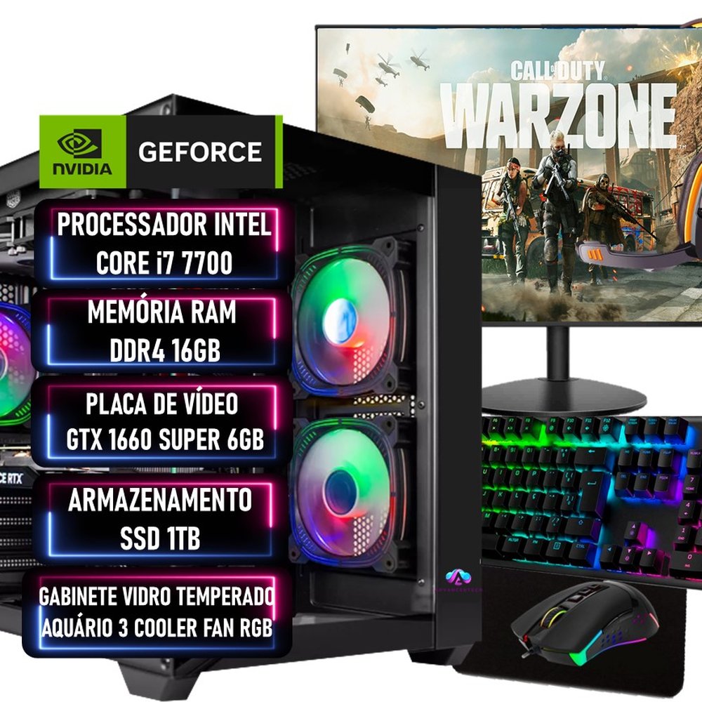 スーパーセール PC Gamer Completo Advancedtech Intel I7 KaBuM デスクトップパソコン