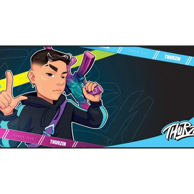 Mousepad Force One Skyhawk Thurzin,Tam Xxl