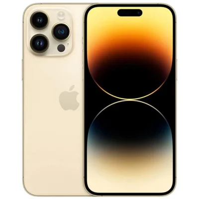Usado: Iphone 14 Pro, 256GB, Dourado - Muito Bom