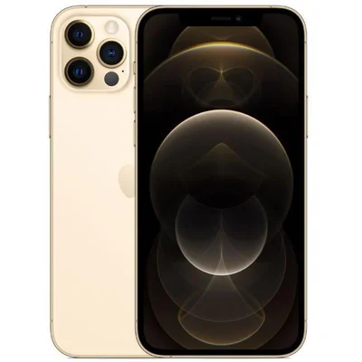USADO: Iphone 12 Pro, 128GB, 6GB RAM, Câmera 12mp, Dourado - Excelente